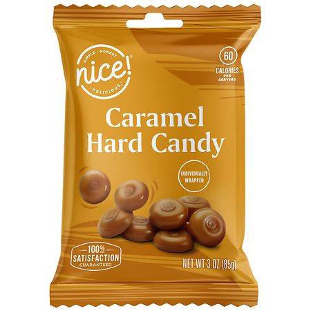 Nice! Caramel Hard Candy - 3.0 OZ