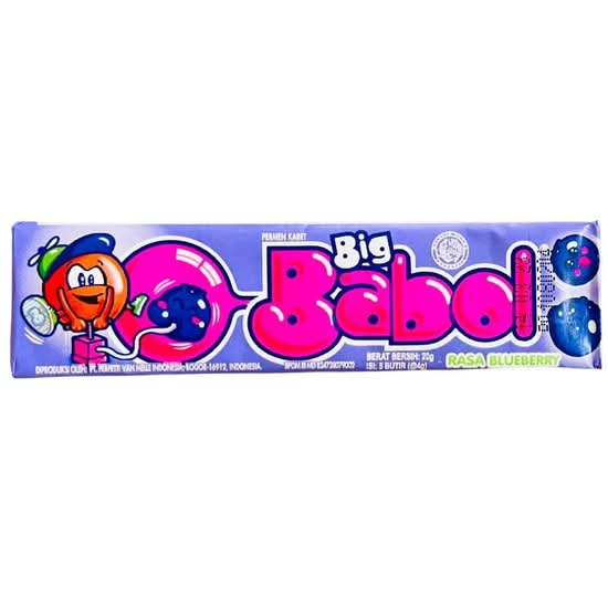 Chupa Chups - Big Babol Blueberry Gum