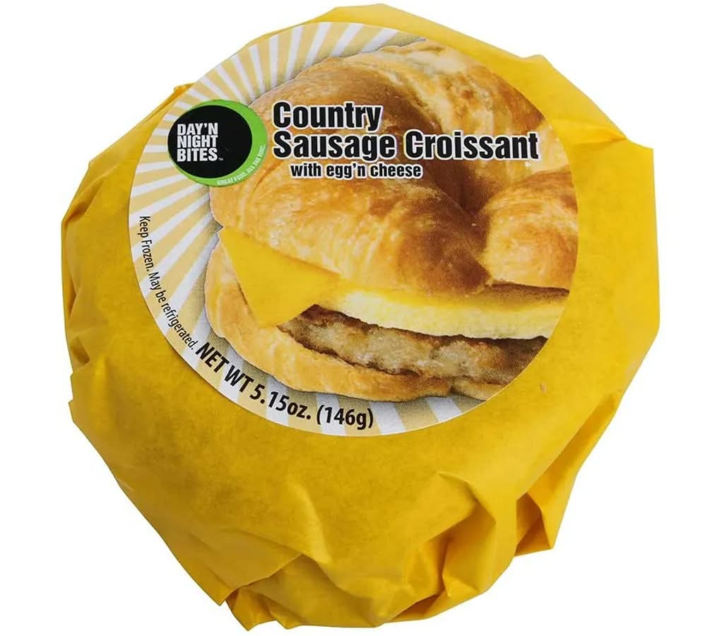 Day N' Night Bites Country Croissant with Egg and Cheese