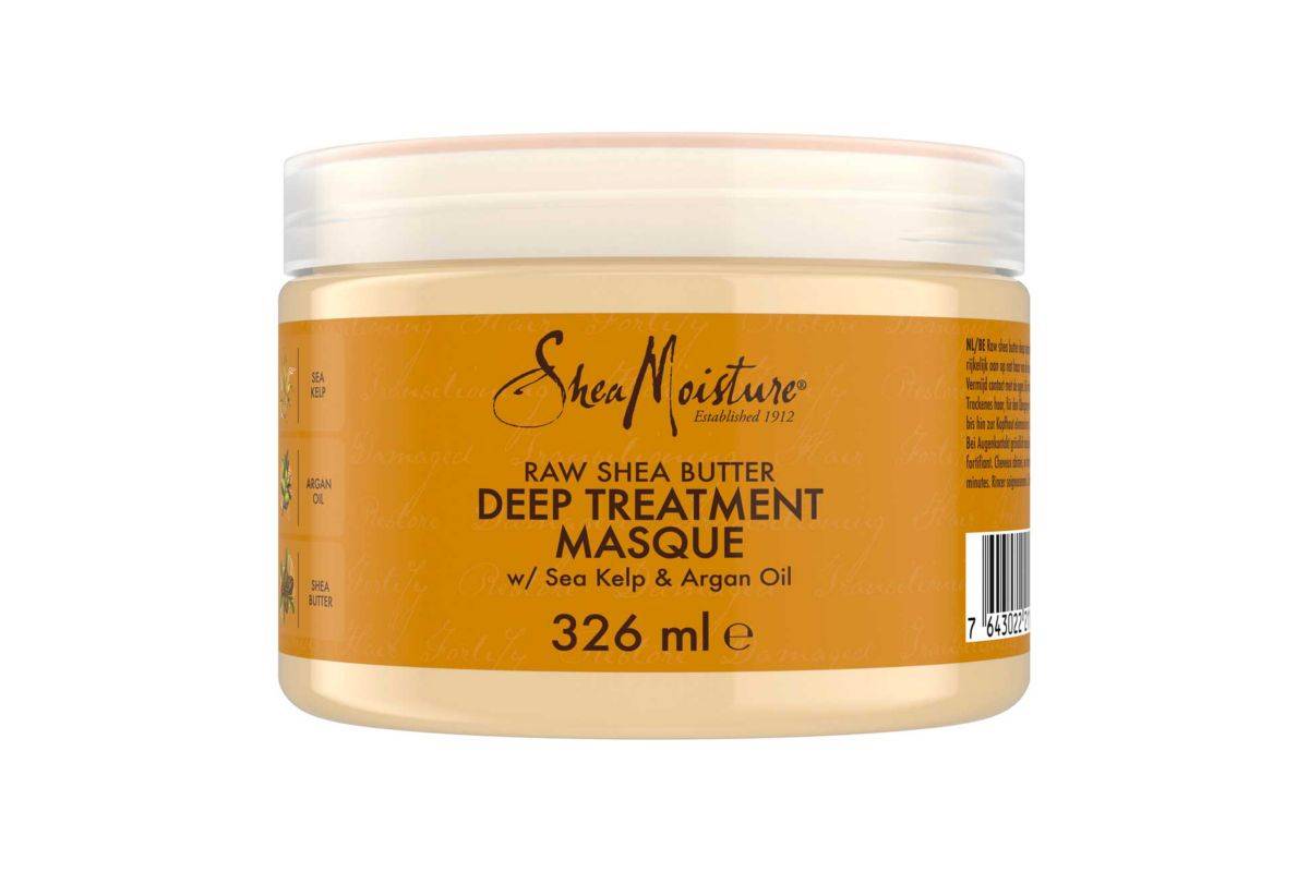 SheaMoisture Raw Shea Butter silicone & sulphate free Deep Hair Treatment Mask for dry, damaged or transitioning hair 326ml