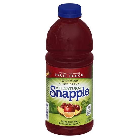Snapple Naturally Flavored Fruit Punch Juice Drink (32 fl oz)