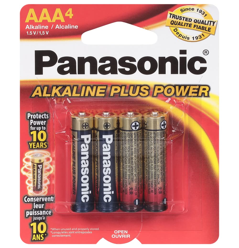 Panasonic Alkaline Plus Power Battery