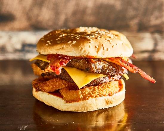 Double Western Bacon Cheeseburger