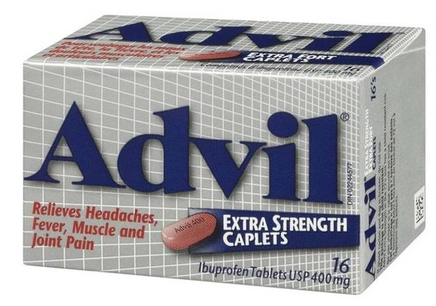 Advil Extra Strength Caplets 400mg 16's