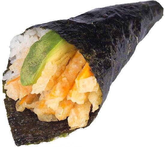 Yam & Avocado Hand Roll (1pc)