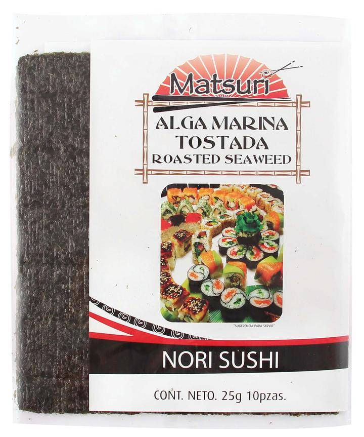 Matsuri nori sushi (10 piezas)