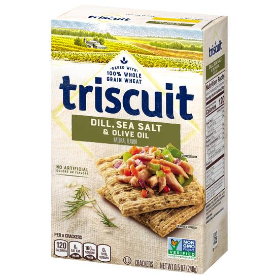 Triscuit Dill Sea Salt and Olive Oil Crackers