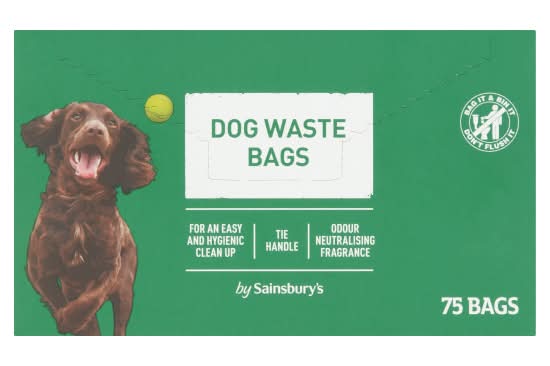 Sainsbury's Dog Waste Bags (75 pack)
