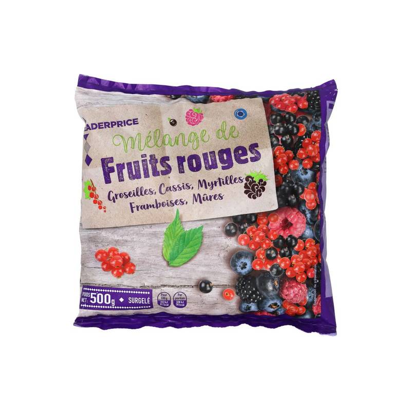 Leader Price - Mélange de fruits rouges (500g)