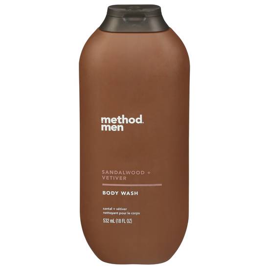 Method Men Sandalwood + Vetiver Body Wash