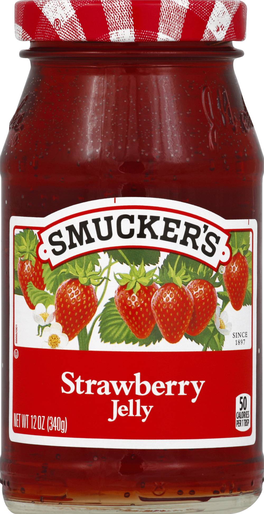 Smucker's Jelly Made With Real Fruit, Strawberry (12 oz)