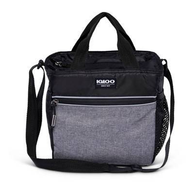 Igloo Mini City Cooler Lunch Tote (gray-black)