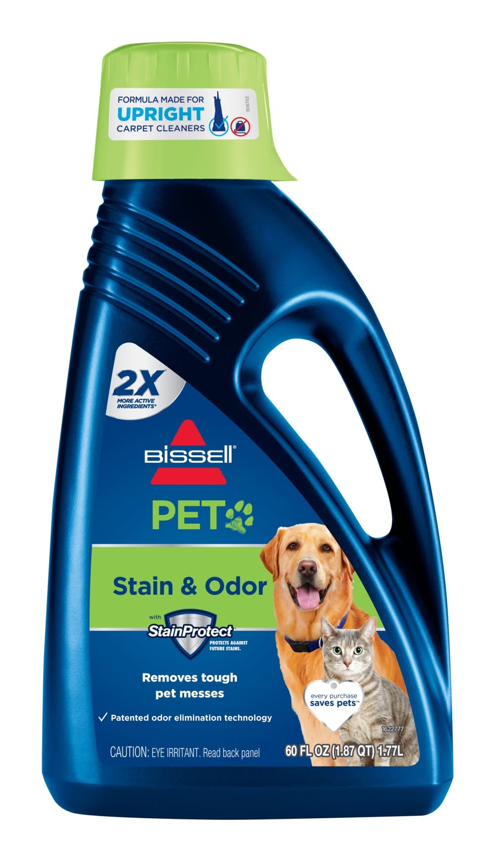 BISSELL Pet Stain and Odor-Upright Machine Use 60 -fl oz Concentrated Steam Cleaner Chemical Solution
