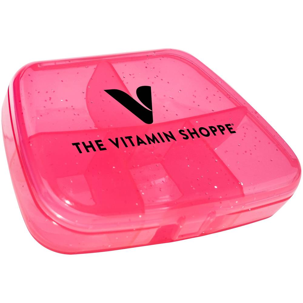 The Vitamin Shoppe Pocket pack Pill Case (pink)