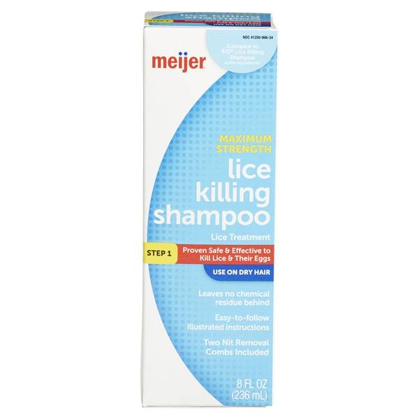 Meijer Lice Killing Shampoo Treatment (8 oz)