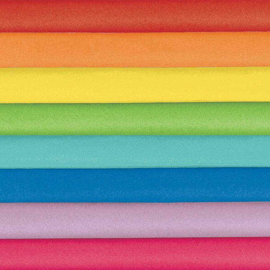 Party City Rainbow Tissue Paper (20" x 20"/assorted)