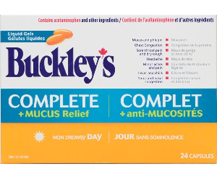 Buckley's Complete Plus Mucous Relief Liquid Gels (100 g)