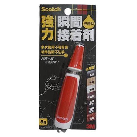 Scotch強力瞬間接著劑(液體型)5g