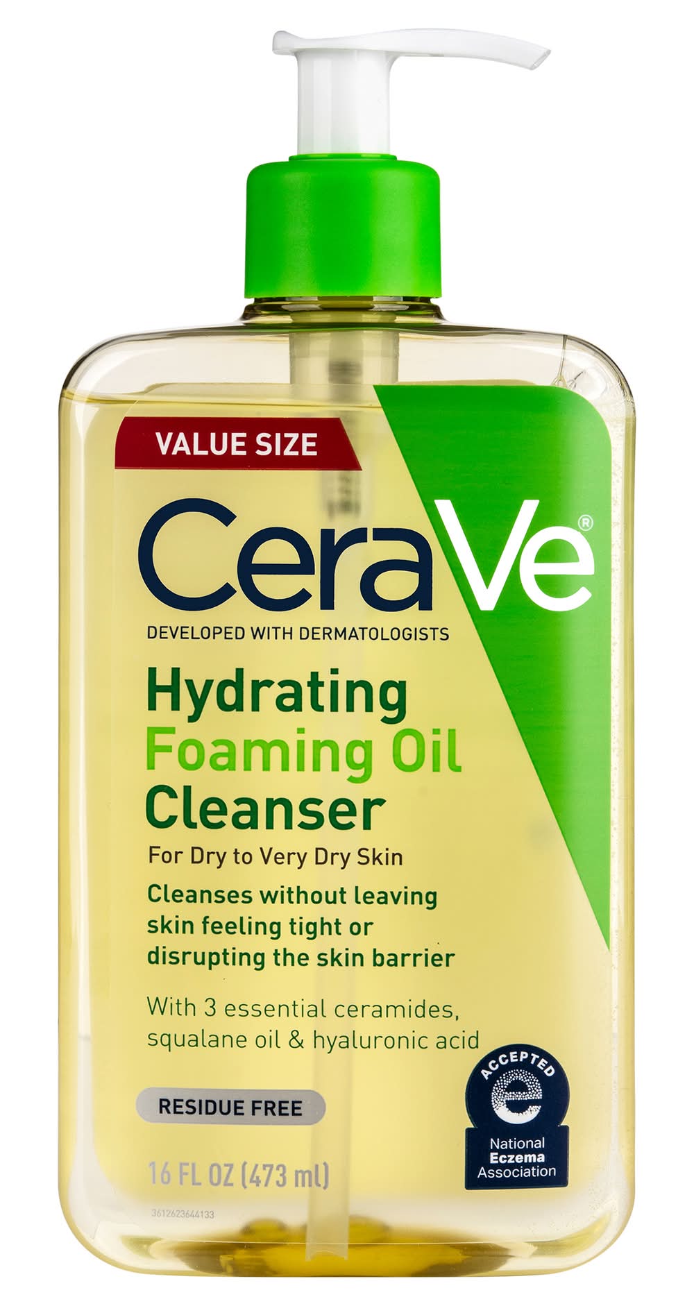 CeraVe Hydrating Foaming Oil Cleanser (16 fl oz)
