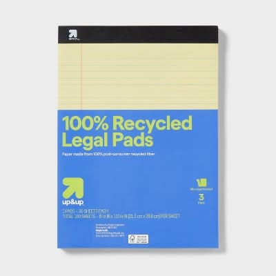 up&up Legal Pads (3 ct)