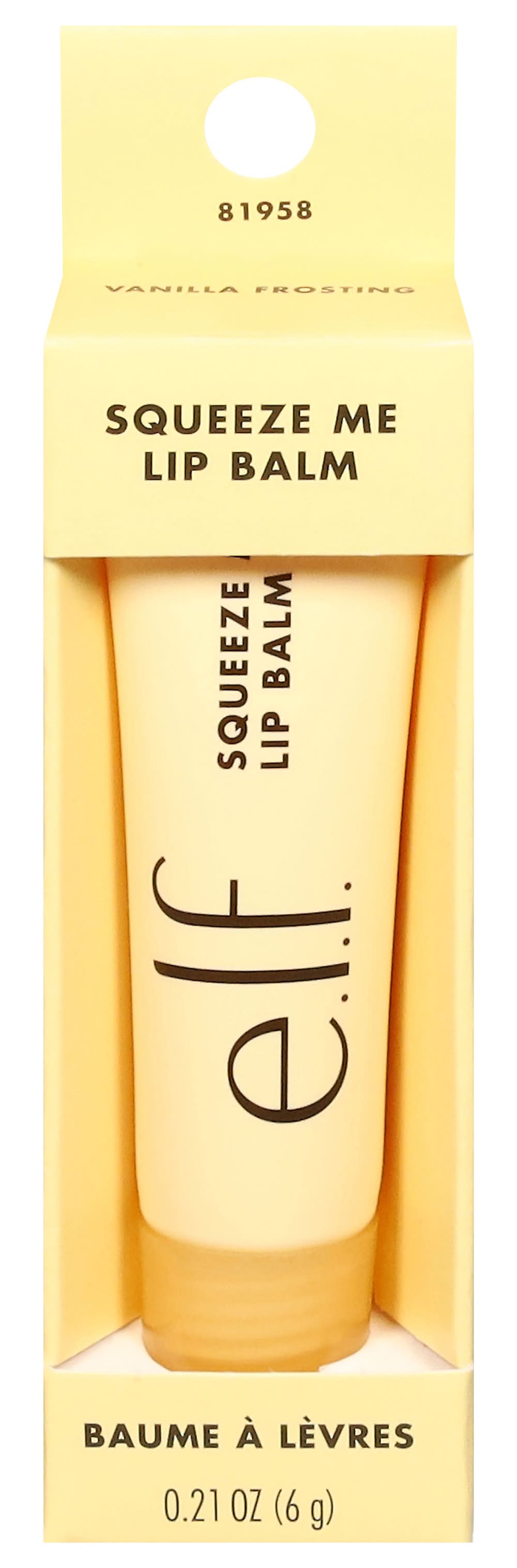 e.l.f. Squeeze Me Vanilla Frosting Lip Balm (0.21 oz)
