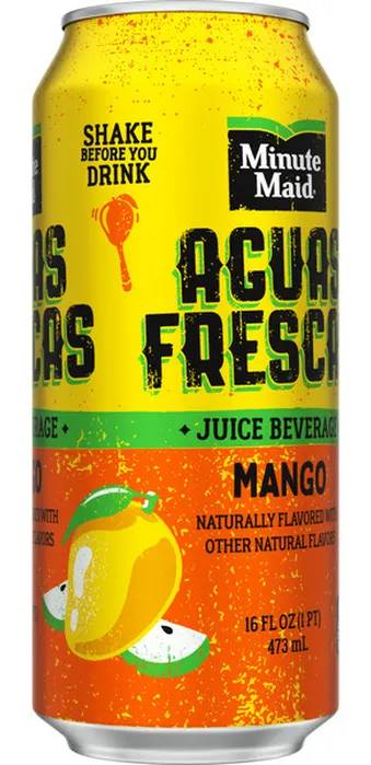 Minute Maid Aguas Frescas Juice, Mango (16 fl oz)