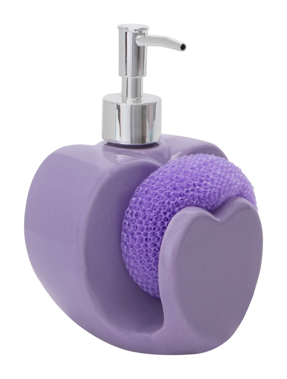 Dish Soap Dispenser With Sponge Heart