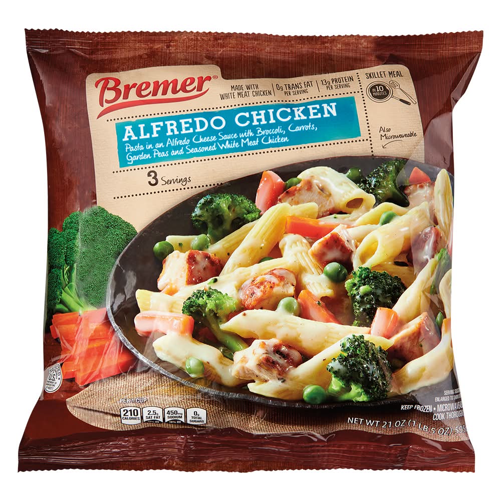 Bremer Skillet, Alfredo Chicken (21 oz)