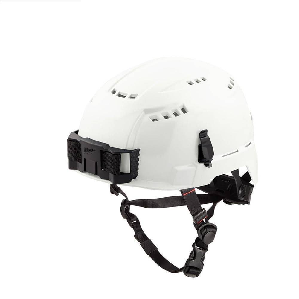 Milwaukee Bolt White Type 2 Class C Vented Safety Helmet