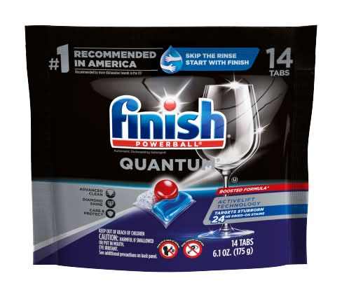Finish Powerball Quantum Automatic Dishwashing Detergent (6.1 oz, 14 ct)