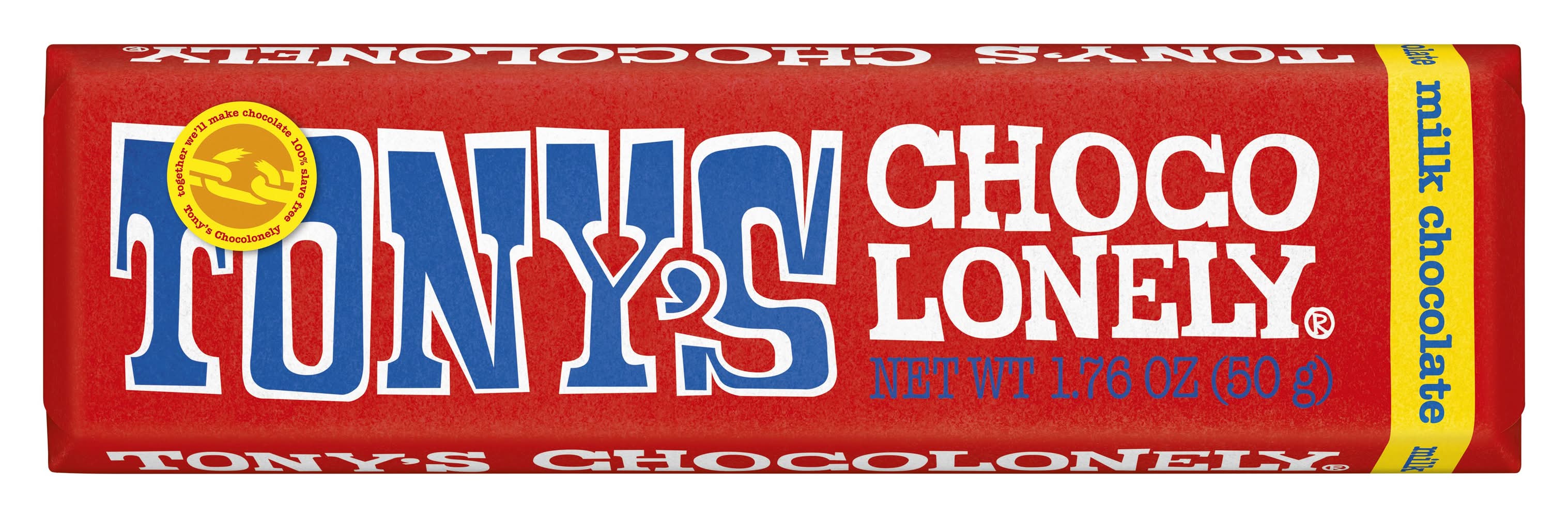 Tony's Chocolonely Milk Chocolate 50g