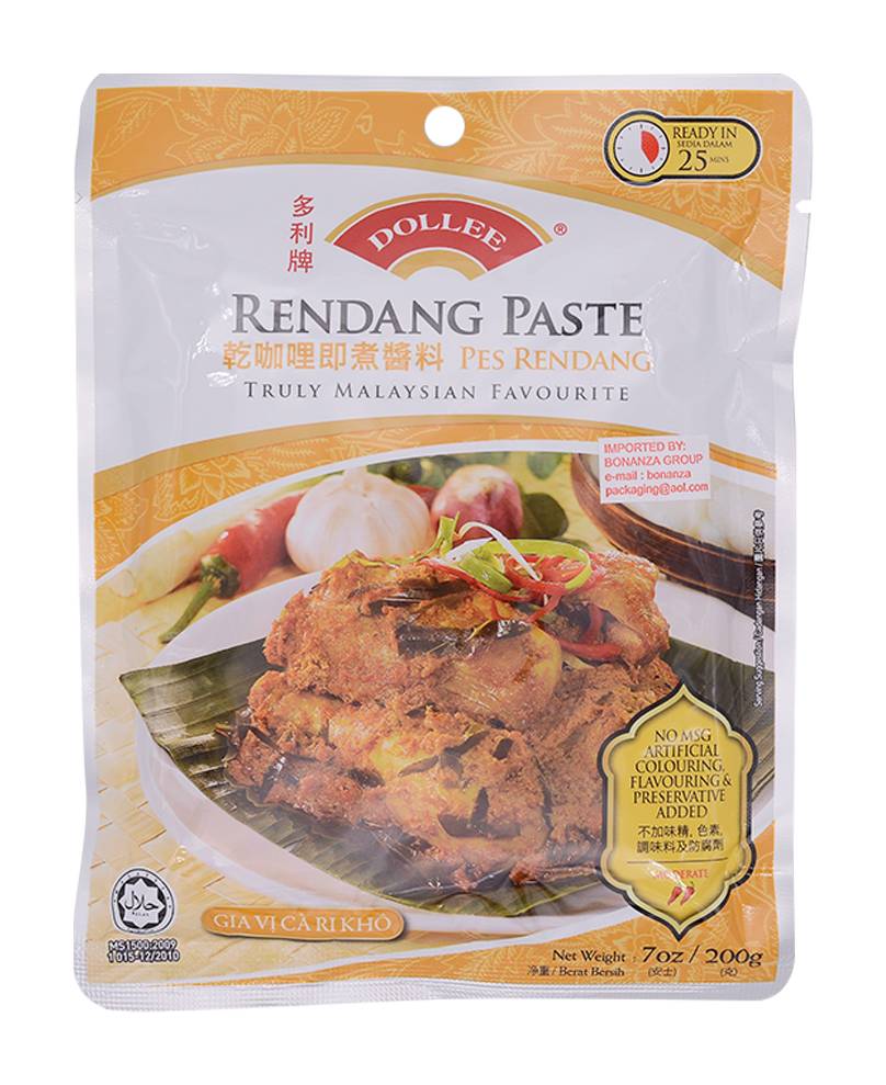 DOLLEE Rendang Curry Paste (200g)