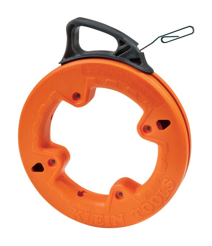 Klein Tools 0.13 In. W X 50 Ft. L Steel Fish Tape 1 Pk