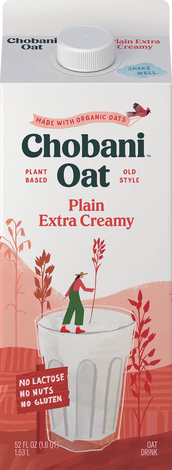 Chobani Non-Dairy Extra Creamy Oatmilk (52 fl oz)