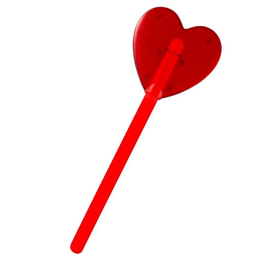 Red Heart Glow Wand