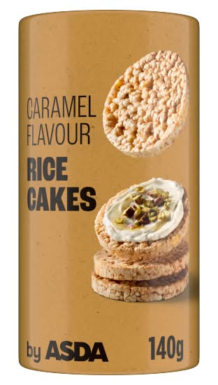 ASDA Caramel, Rice Cakes (140g)