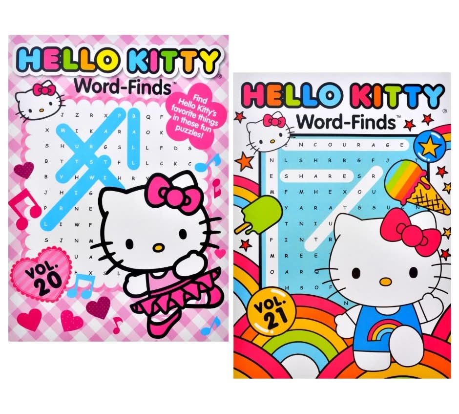 Hello Kitty Word Find Puzzle 112 Page
