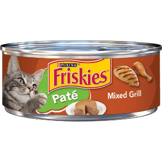 Purina Friskies Pate Wet Cat Food Pate Mixed Grill Can