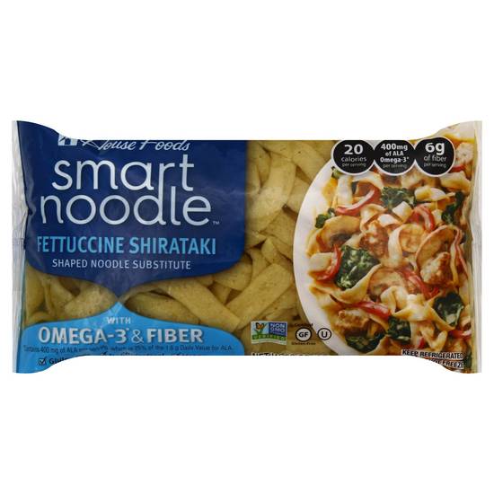 House Foods Smart Noodle Fettuccine 8 Oz