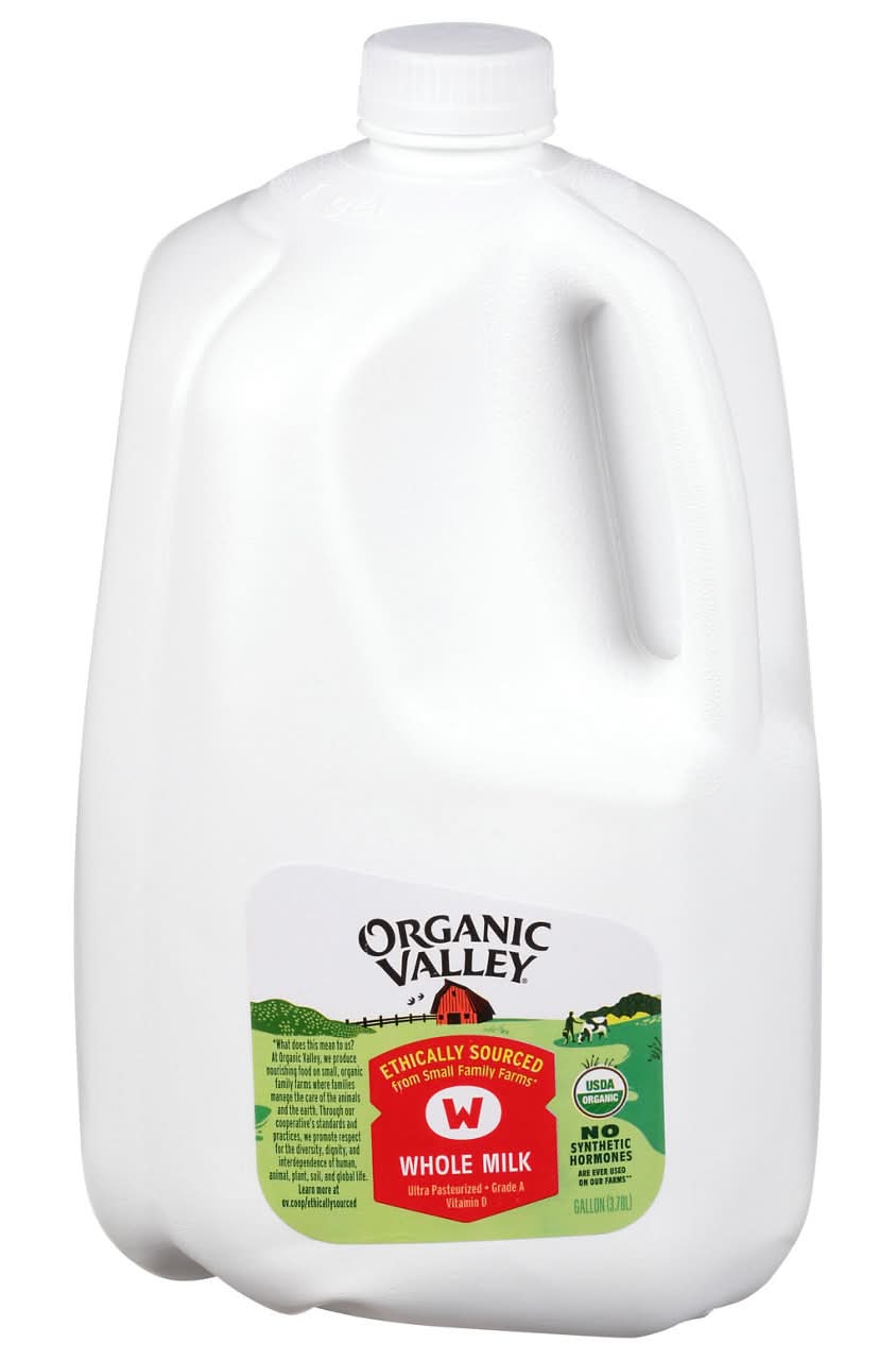 Organic Valley Milk, Whole