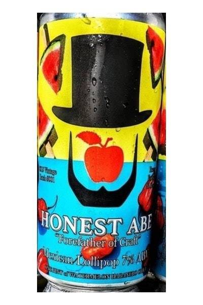 Honest Abe "Mexican Lollipop" Watermelon Habanero Cider (4 x 16 oz)