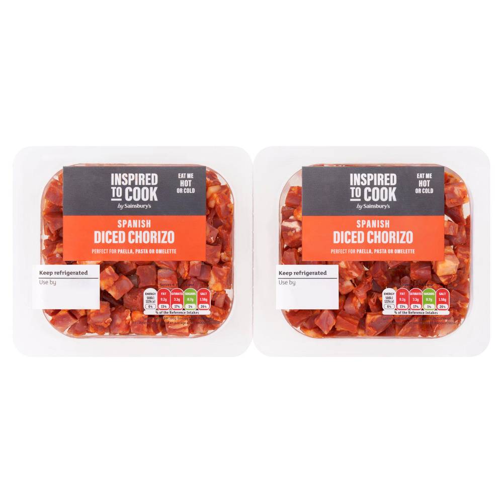 Sainsbury's Spanish Diced Chorizo 150g