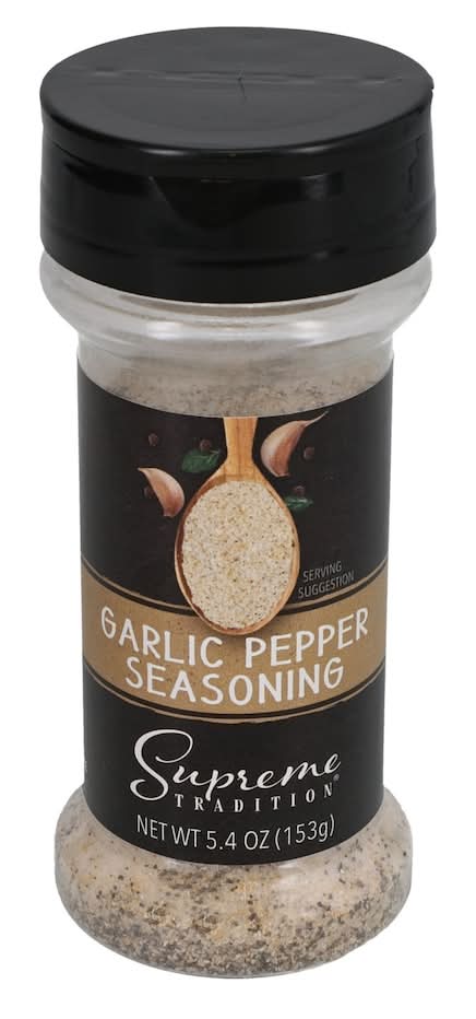 Supreme Tradition Garlic Pepper Seasoning Delivery Near Me Order