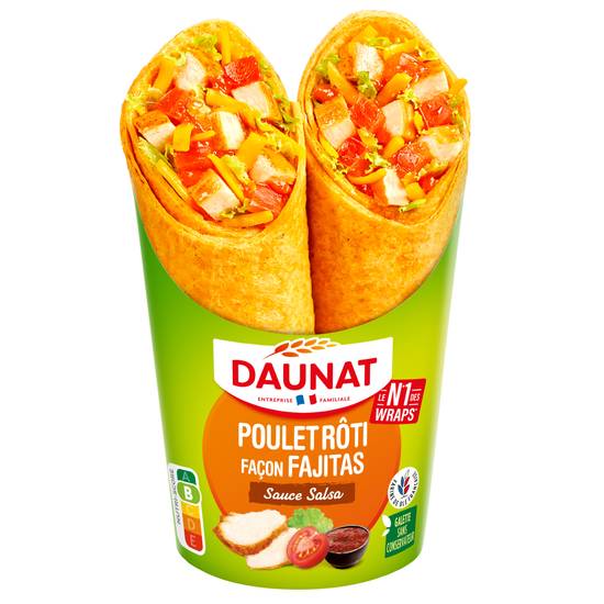 Daunat - Poulet façon fajitas (2 pièces)
