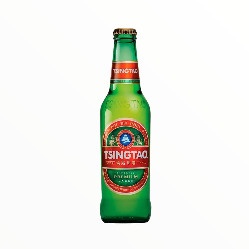 Tsingtao cerveza china clara (330 ml)