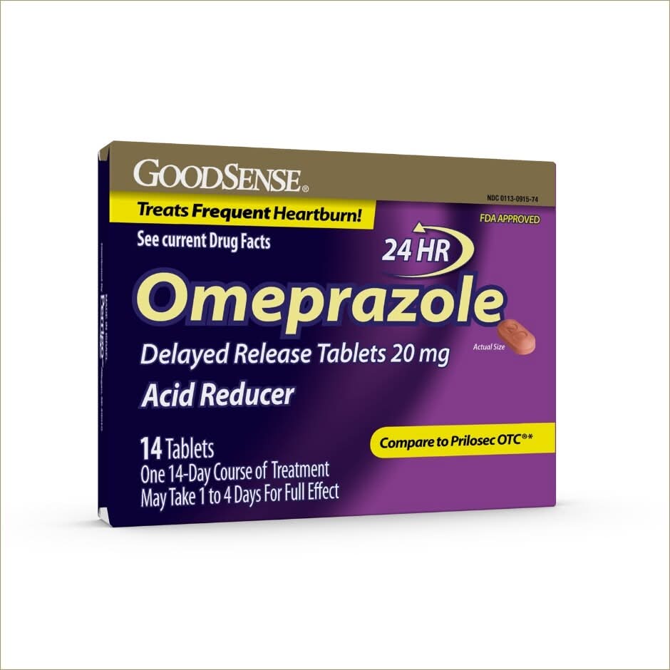 Family Wellness Omeprazole Acid Reducer Tablets (14 ct)