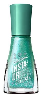 Sally Hansen Insta-Dri Crystal Nail Polish Collection, Aquamarine Aura (0.31 fl oz)