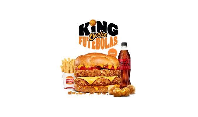 Menu King Cheetos® Futebolas® Double Crispy (GR)