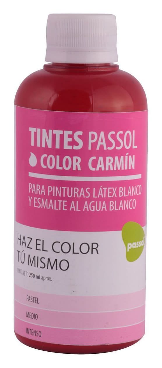 Passol · Tinte carmín (250 ml)