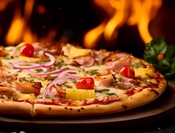 Pizza Pepperoni e Asteria